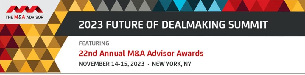 banner for m&a awards